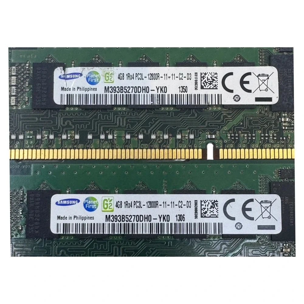 Samsung 8GB 2x4GB PC3L-12800R DDR3 1600MHz ECC Server RAM Cisco UCS-MR-1X041RY-A